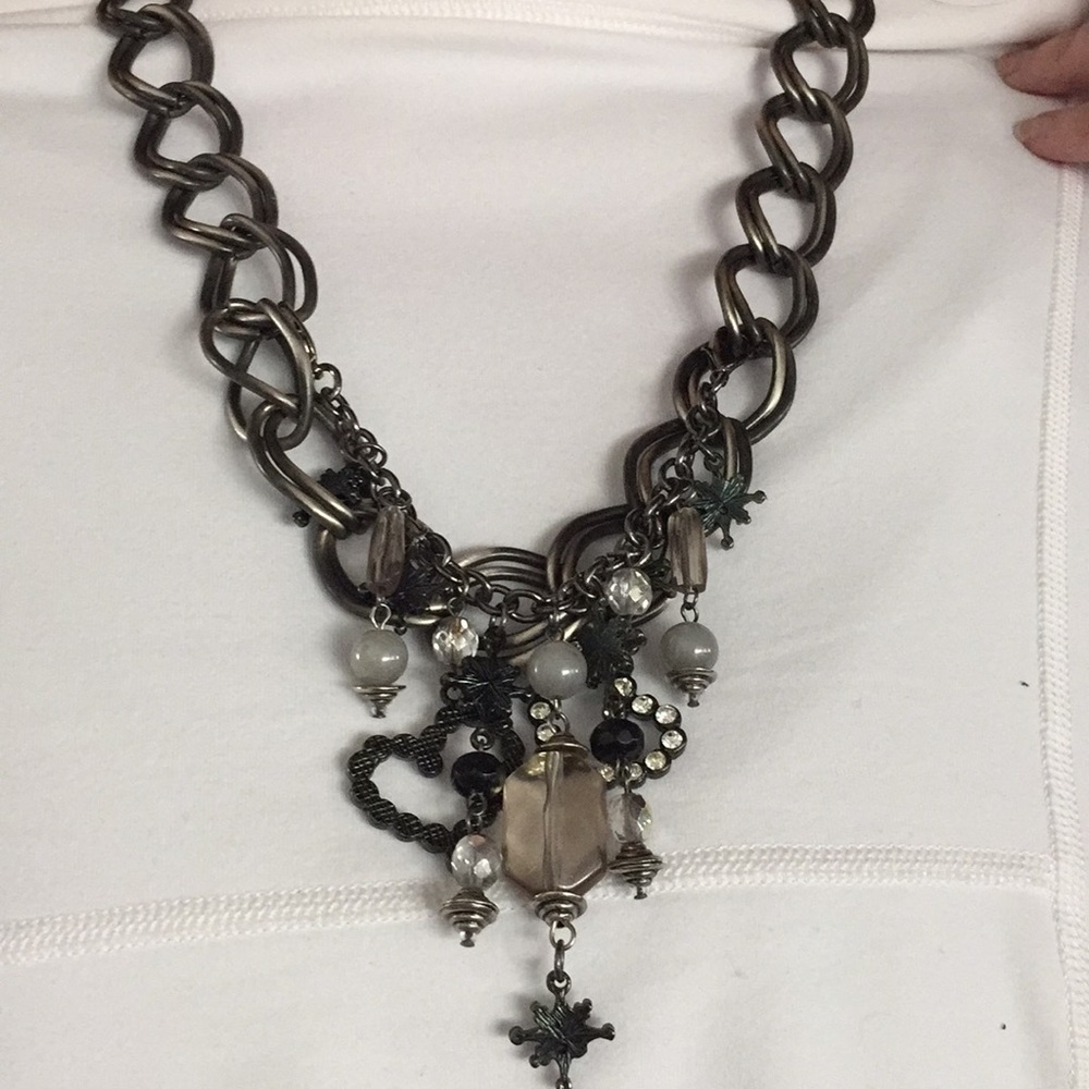 🖤 Mixed Metal Necklace/Belt attachment